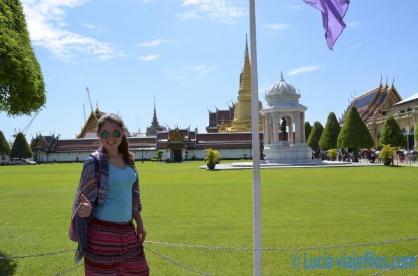 El palacio real de Bangkok