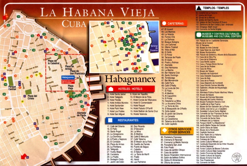 Plano Habana Vieja