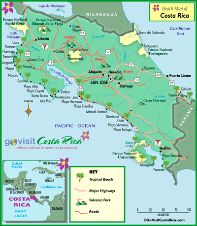 El recorrido de 10 días en Costa Rica