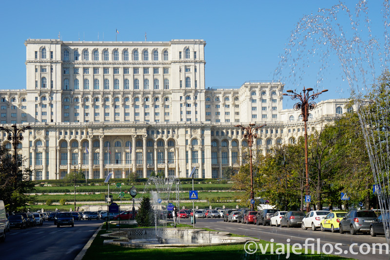 Parlamento de Rumanía en Bucarest