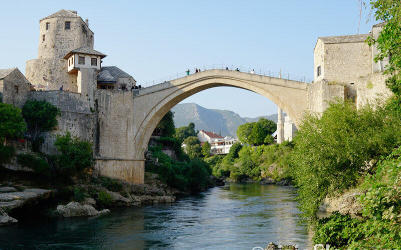El fantástico puente de Mostar en Bosnia y Herzegovina