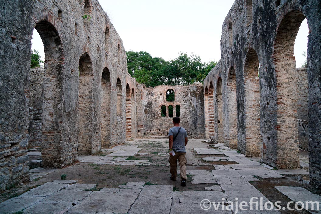 Las ruinas de Butrinto en Albania