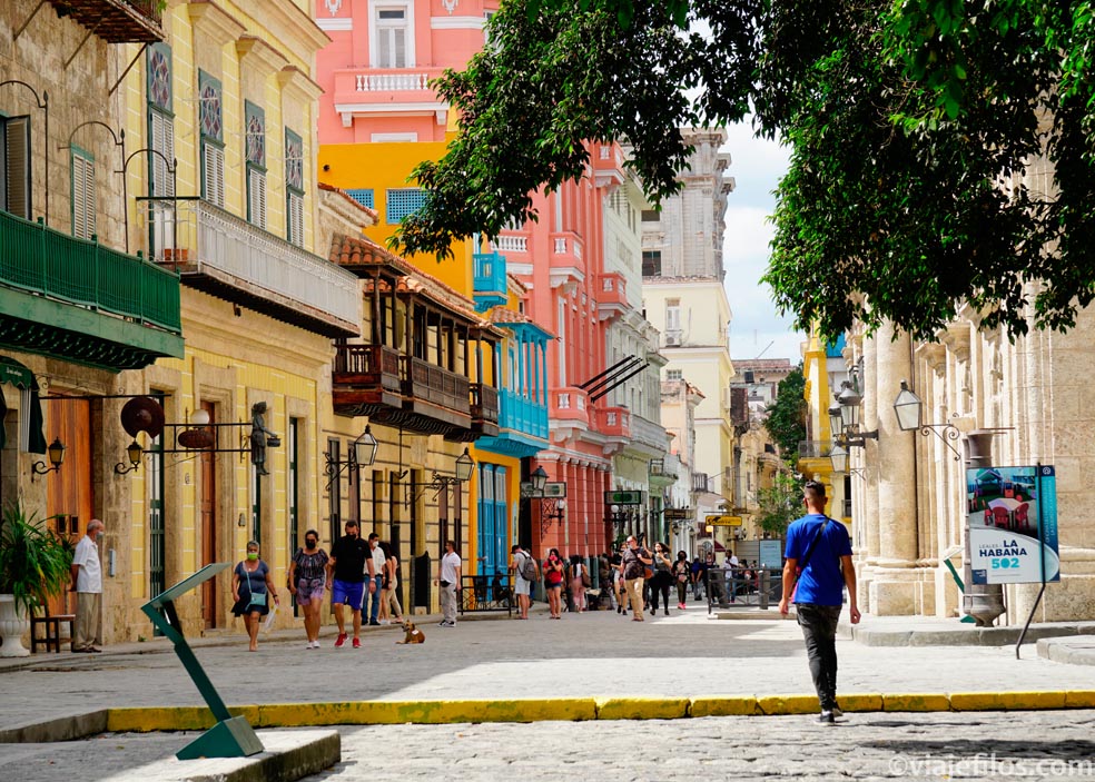 Las fotogénicas calles de La Habana