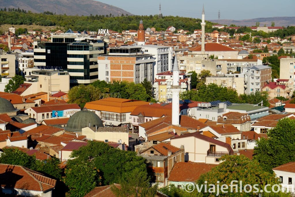 Skopjie, la capital de Macedonia del Norte