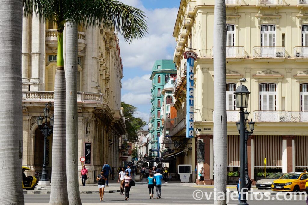 El hotel Inglaterra de La Habana