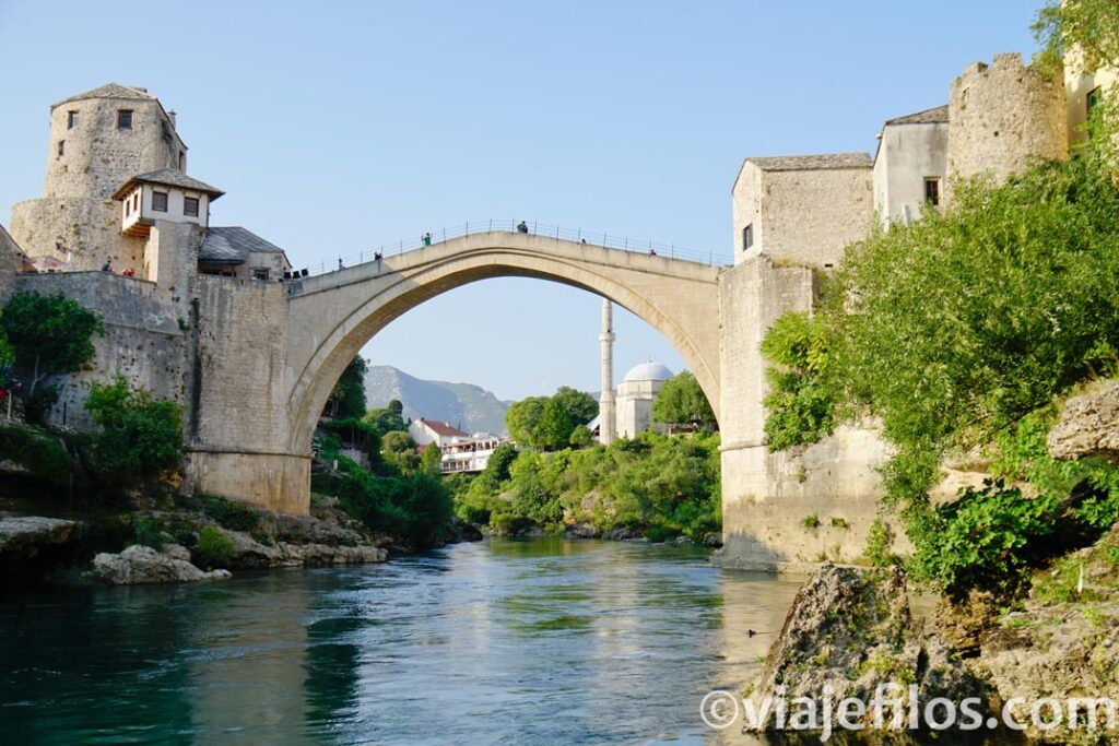 El puente otomano, la fotografía más codiciada de la visita a Mostar