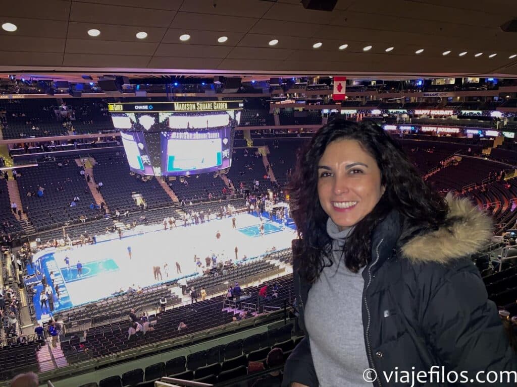 En Navidad un espectáculo imprescindible en Nueva York es asistir a un partido de NBA en el Madison Square Garden