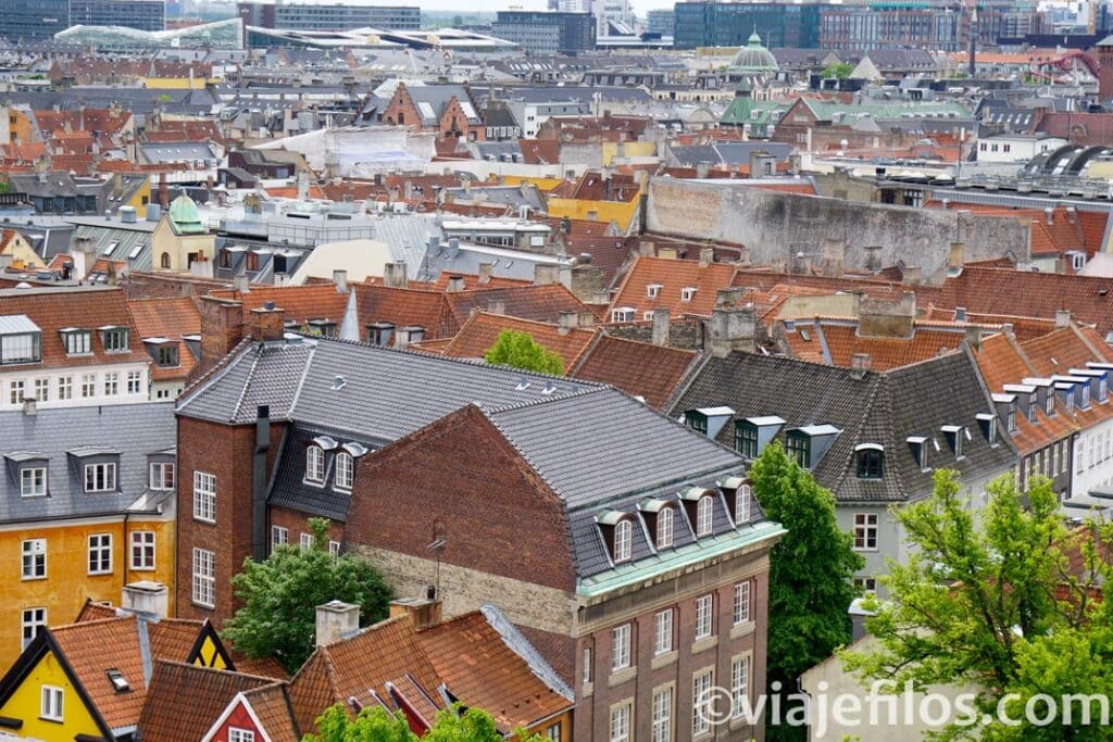 Vistas de la ciudad en una escapada a Copenhague