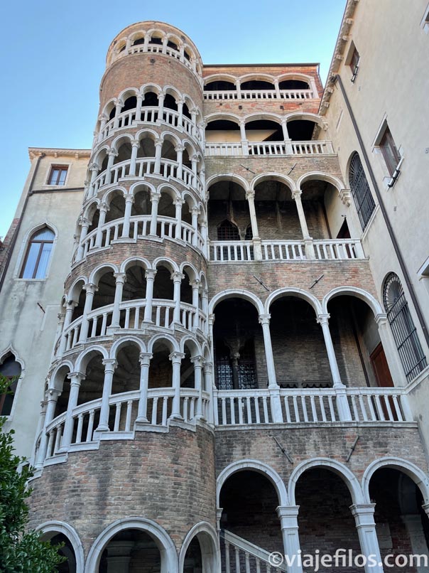 Scala Contarini del Bovolo, imprescindible en una escapda de dos días a Venecia