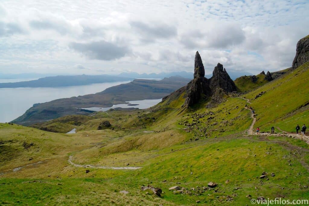 Old man of Stor, una de las rutas más atractivas de Skye