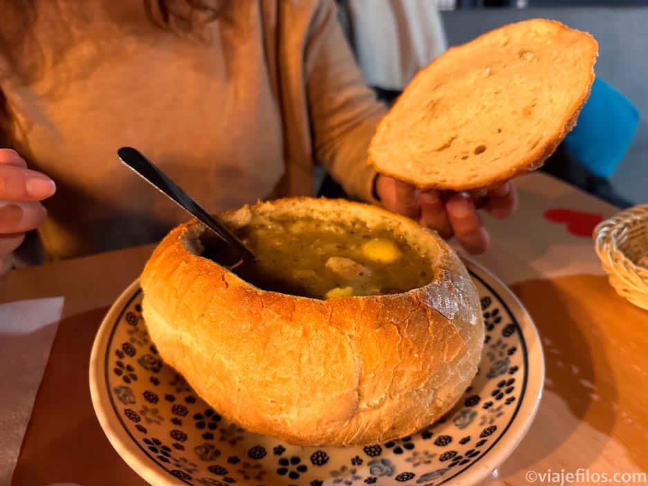 La sopa zurek es la mejor opción para disfrutar de Wroclaw en Navidad