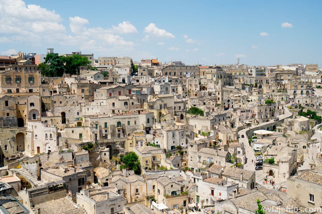 Matera y sus miradores