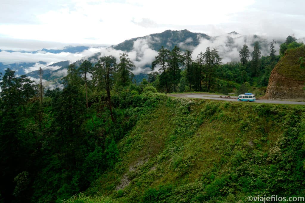 Los magníficos pasos de montaña de Bután