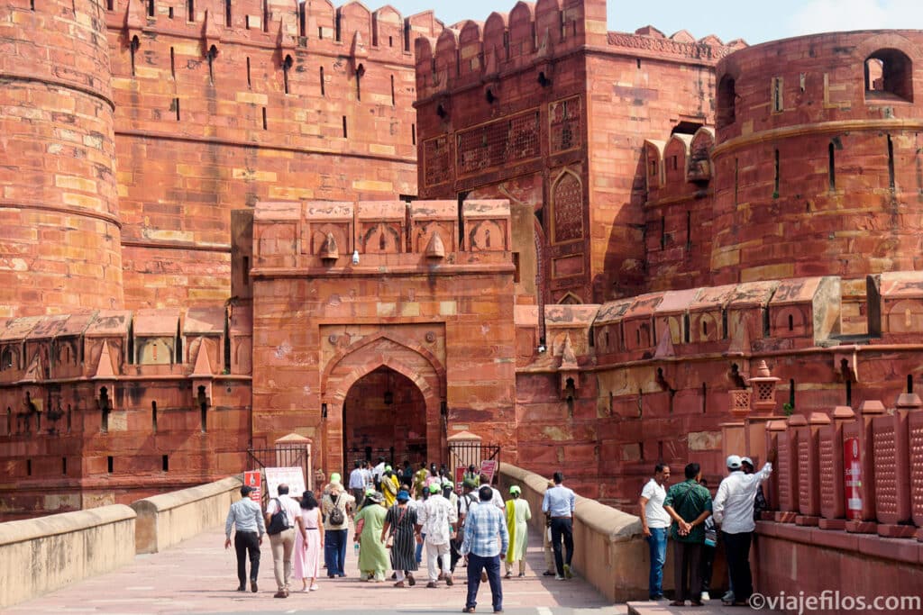 El fuerte Rojo de Agra