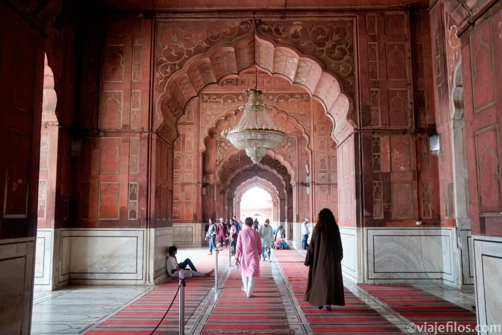 Jama Masjid, la gran mezquita de Delhi