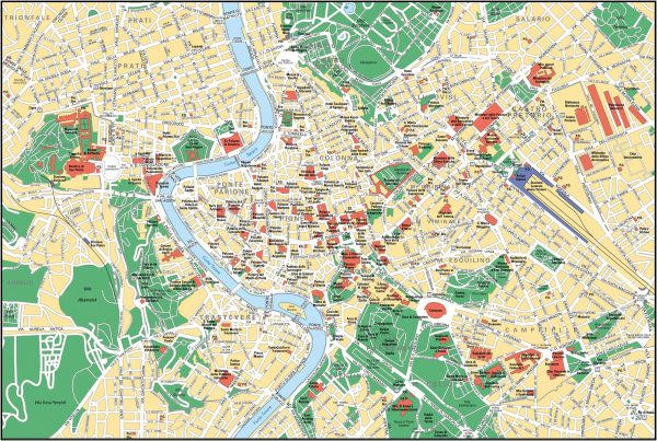 Mapa Roma