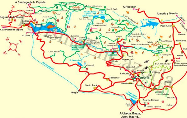 Mapa-turismo-Sierra-de-Segura
