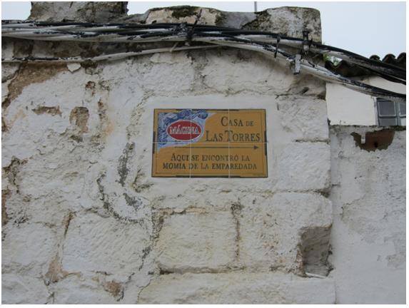 Mujer emparedada de la Casa de las Torres